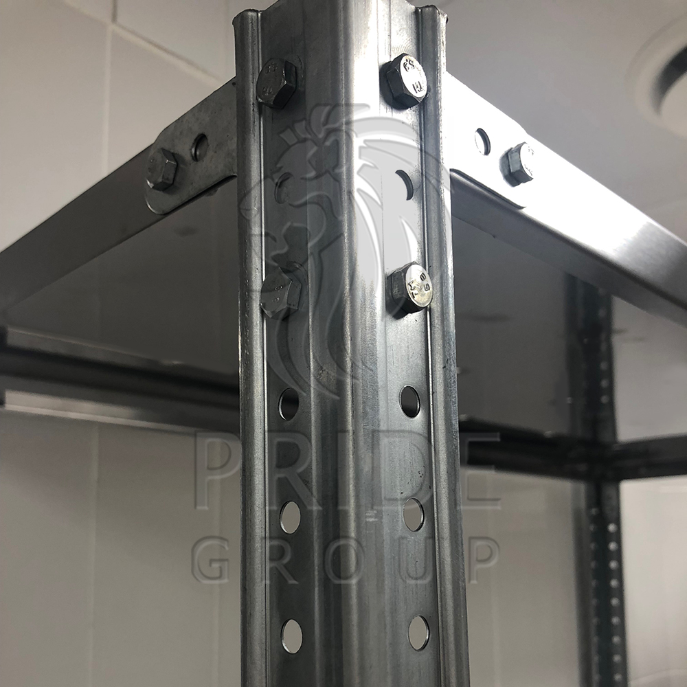 картинка Стеллаж кухонный СКц 4 полки 800x600x2000 стойки оцинкованные